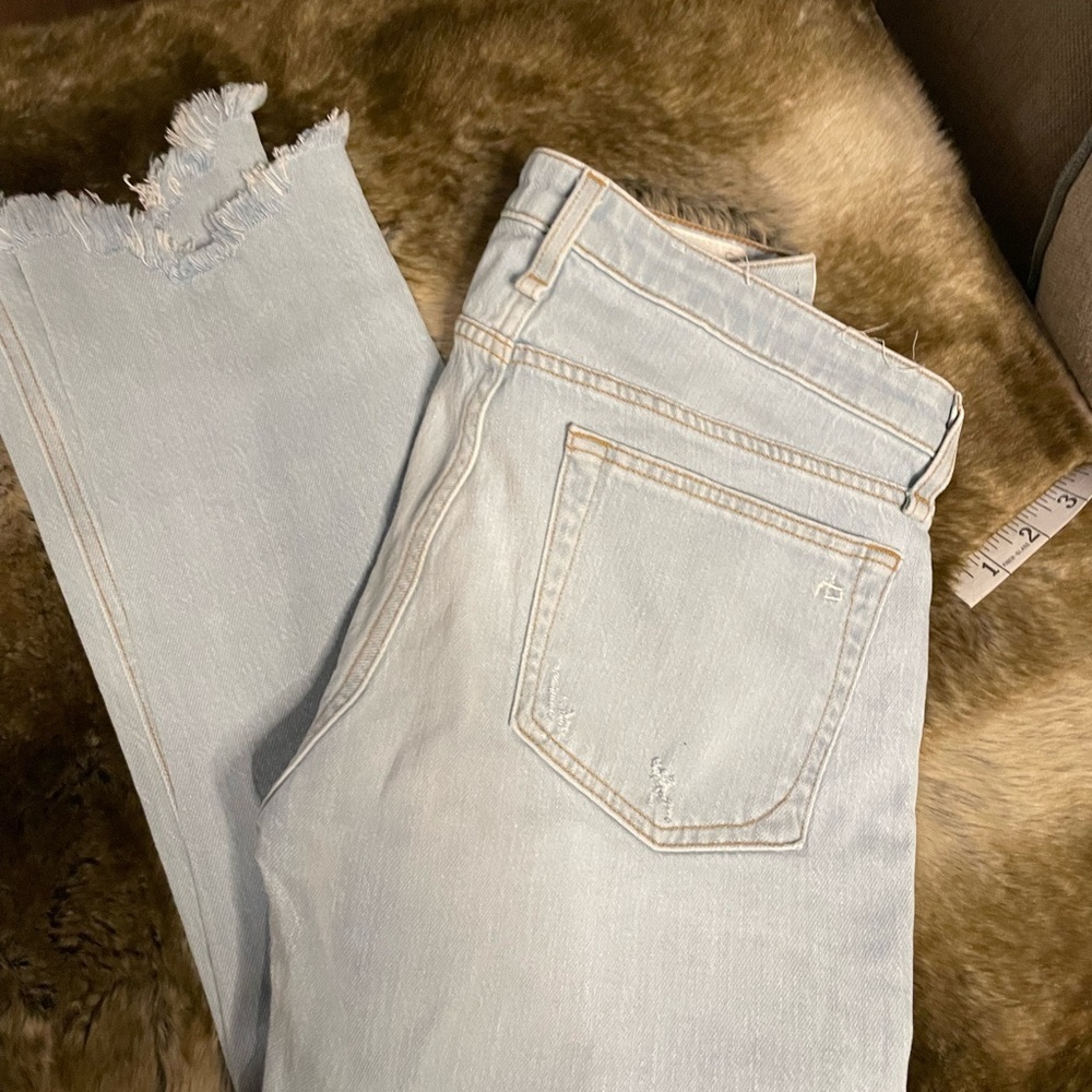 Rag & Bone Light Blue Cropped Jeans - Picture 7 of 7